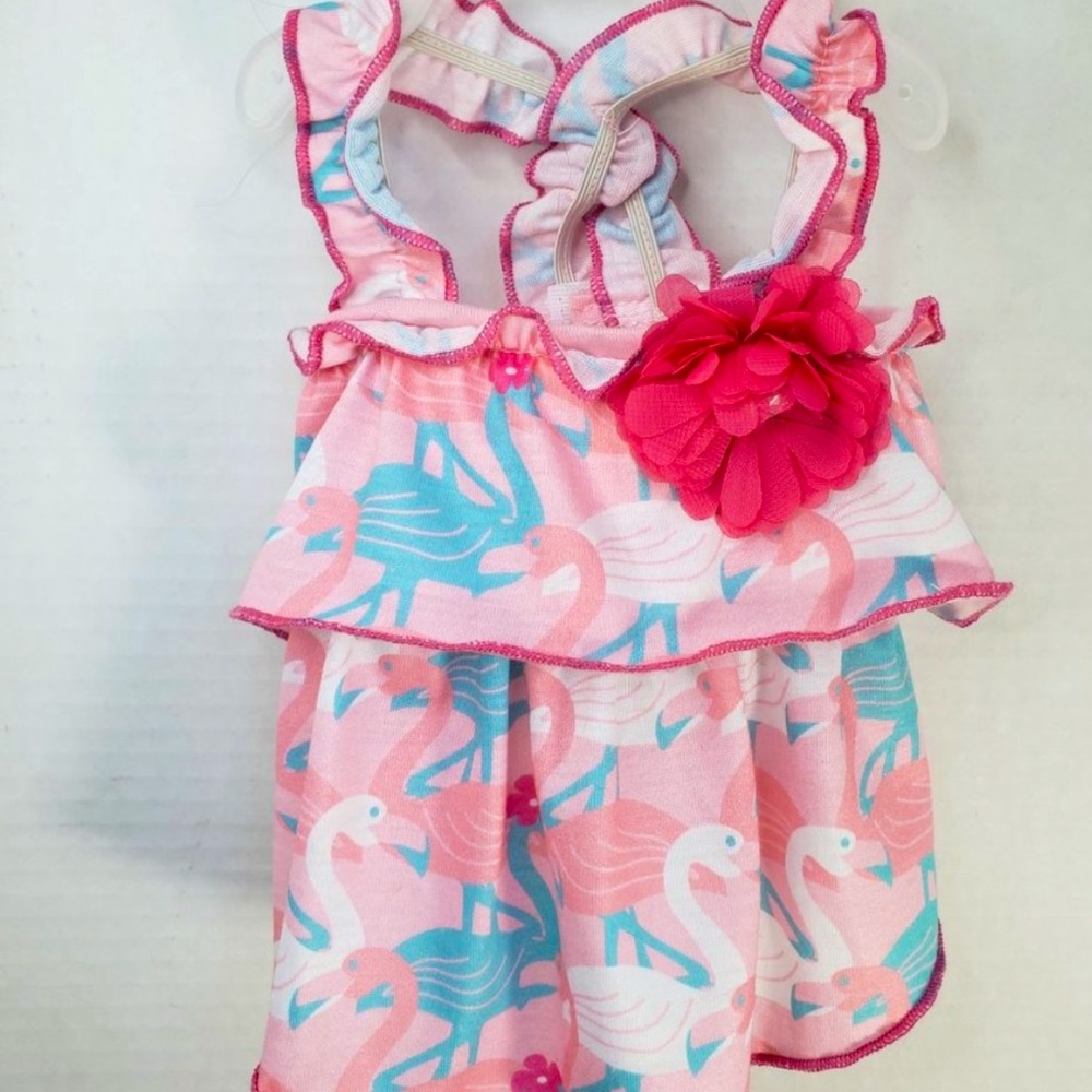 Vibrant Life Flamingo Pet Dress